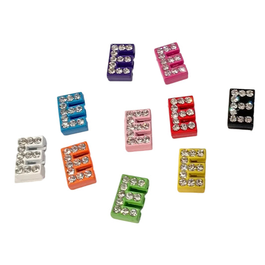 Slide Charm Letter E