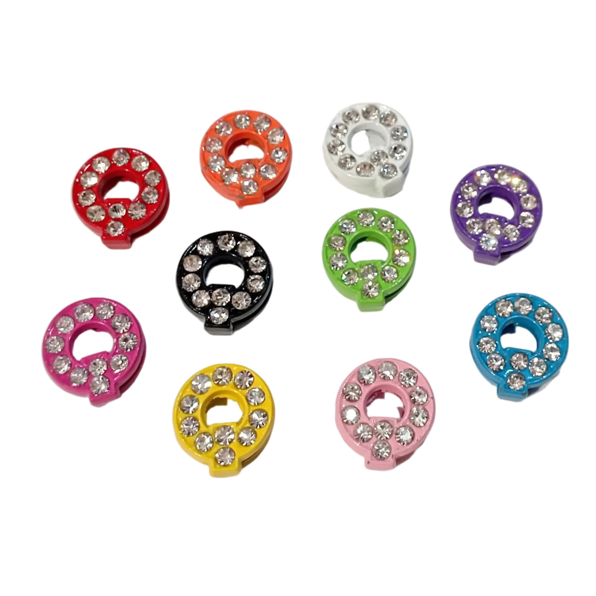 Slide Charm Letter Q