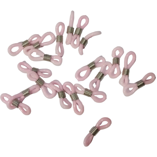 20pc Lt. Pink 20mm Eye Glass Chain Connectors