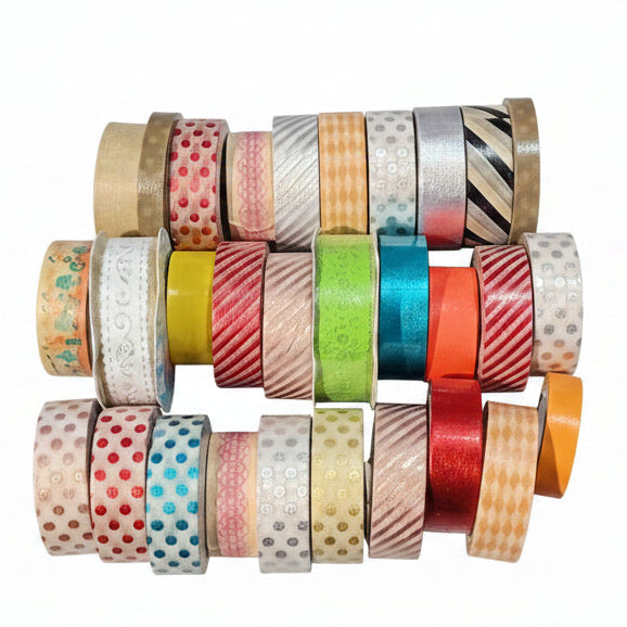 BULK! 30pc Mixed Washi Tapes
