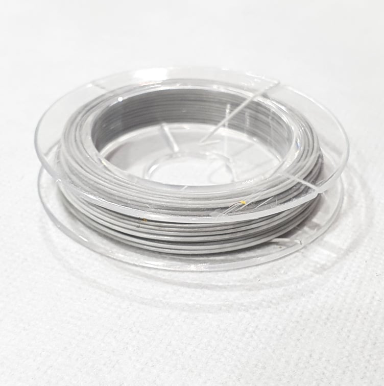 10m Spool Silver Tigertail