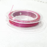 10m Spool Hot Pink Tiger tail