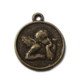 10pc Bronze Angel Charm Pendant