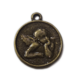 10pc Bronze Angel Charm Pendant