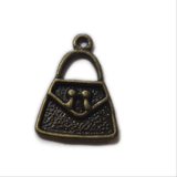 10pc Bronze Handbag Charms