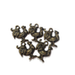 10pc Bronze Chicken Charms