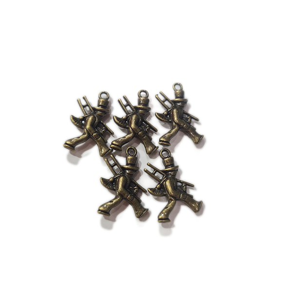 10pc Bronze Chimney Sweep Charms