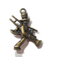 10pc Bronze Chimney Sweep Charms