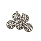 10pc Delicate Gold Tree Of Life Charms