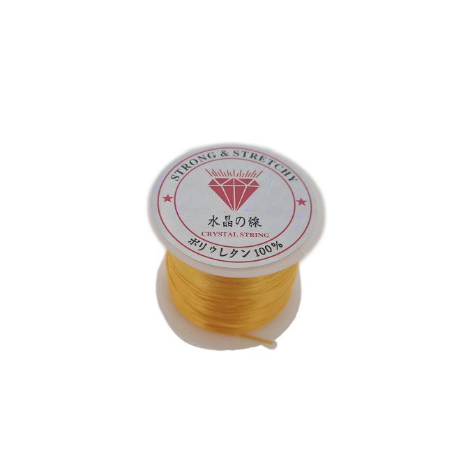 Yellow Crystal Stretch String