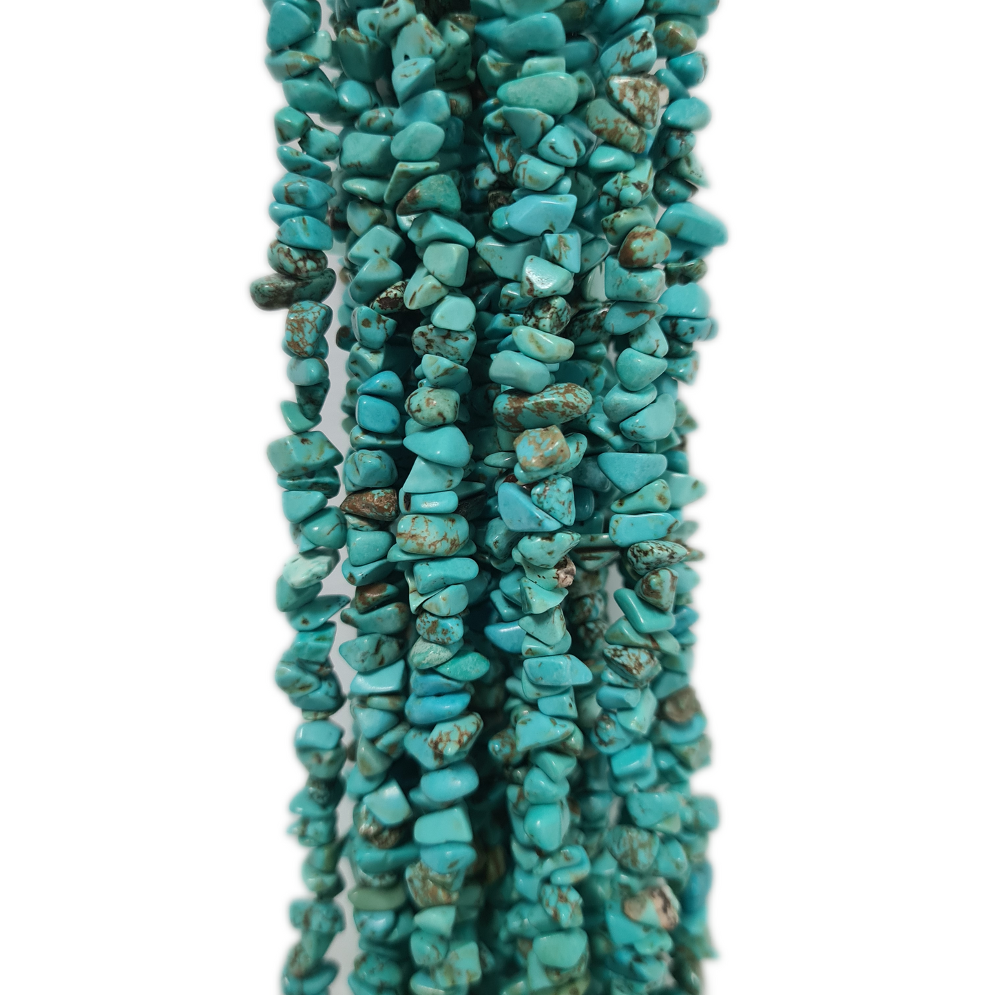 Howlite Chip Bead Strand