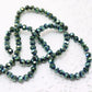 Round Electroplated Crystal Beads Approx 94 beads