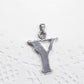Letter Y Paua Shell Pendant