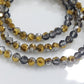 Gold Dual Colour Crystal Glass Beads Approx 94 beads