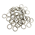 10mm Bronze Jump Rings