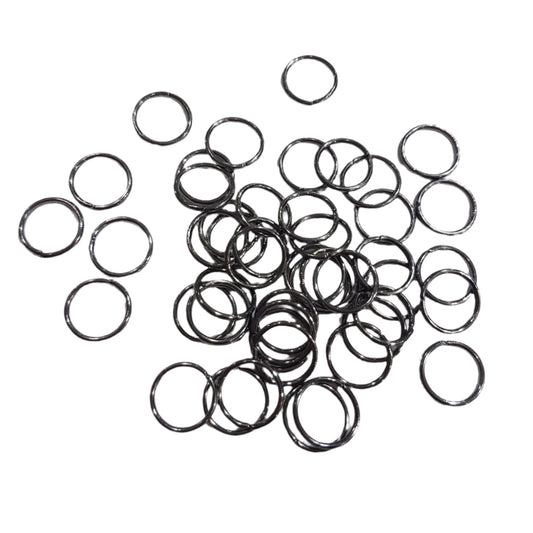 10mm Black Jump Rings