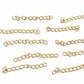 10pc Gold Extension Chain
