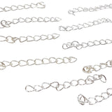 10pc Silver Extension Chain