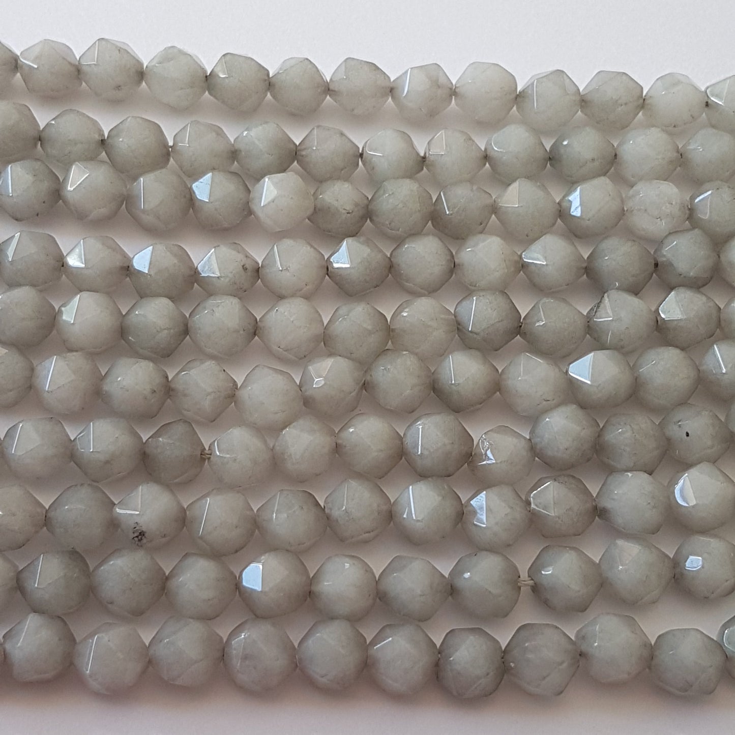 Strand of 8mm New Jade Beads