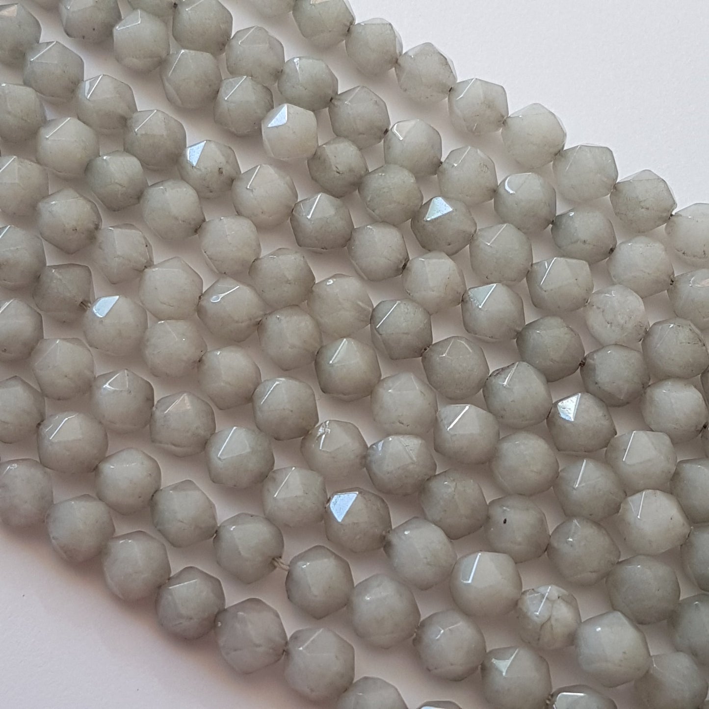 Strand of 8mm New Jade Beads