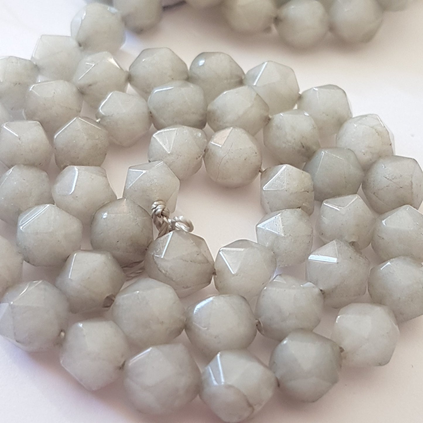 Strand of 8mm New Jade Beads