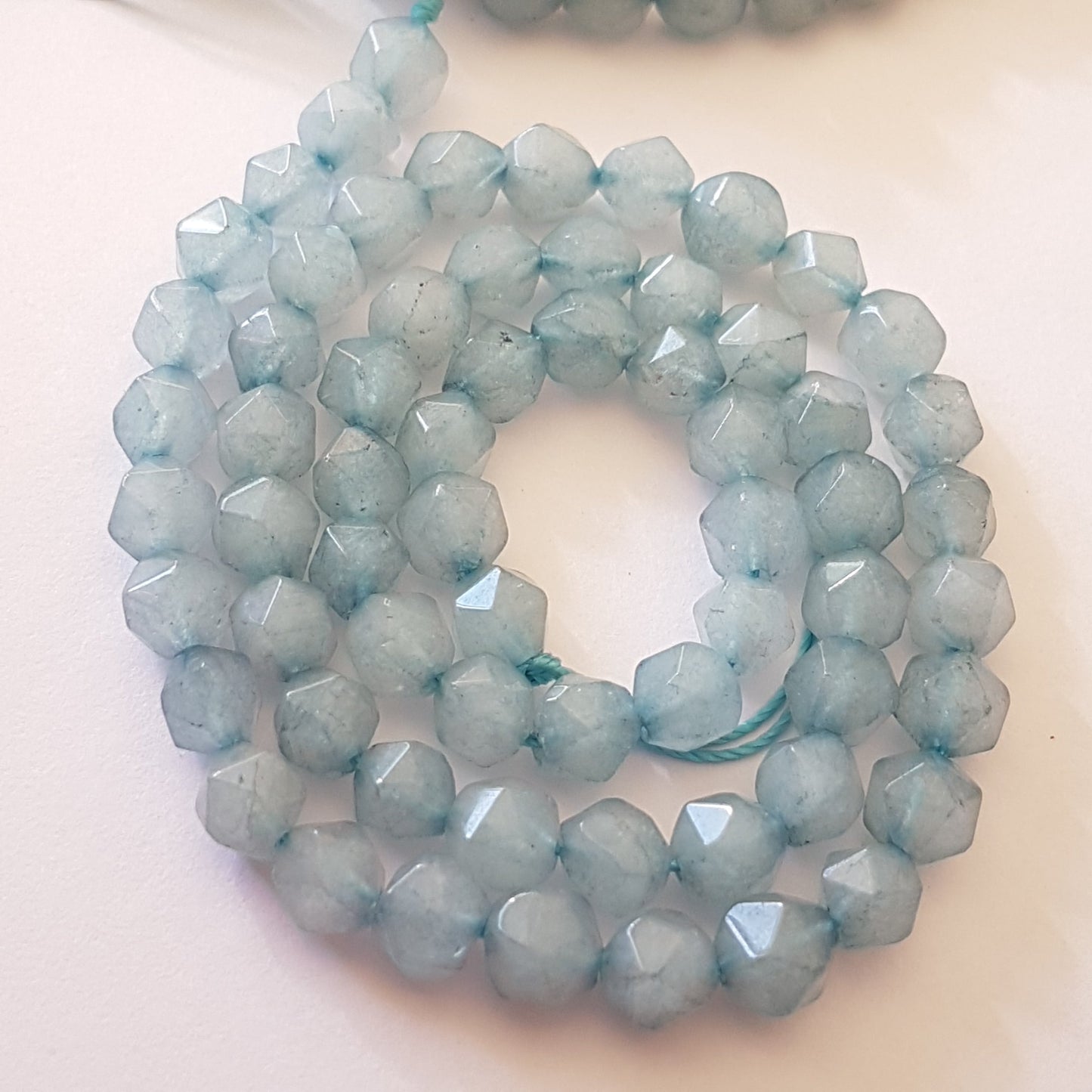 Strand of 6mm New Jade Beads
