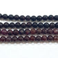 4mm Garnet Gemstone Beads