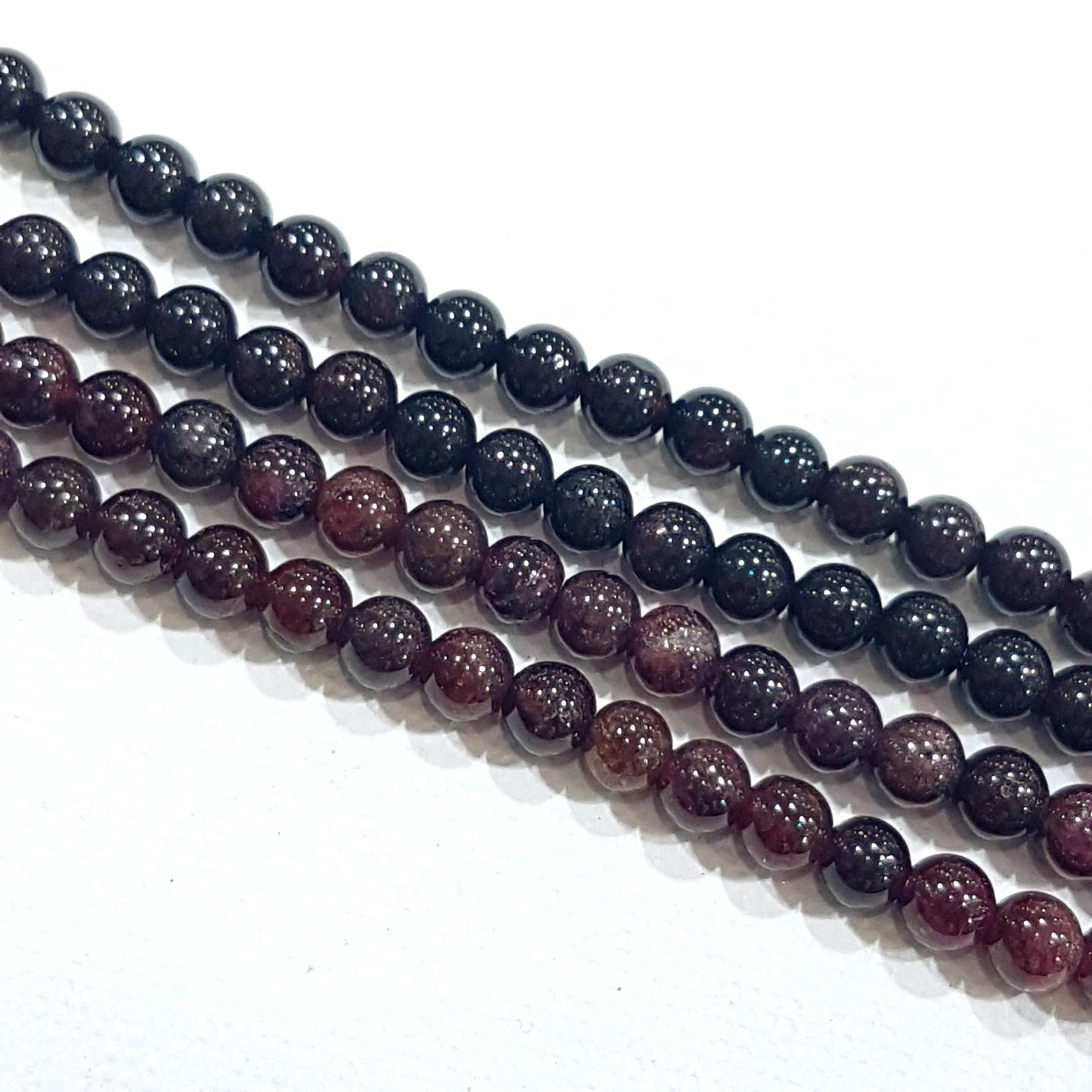 4mm Garnet Gemstone Beads