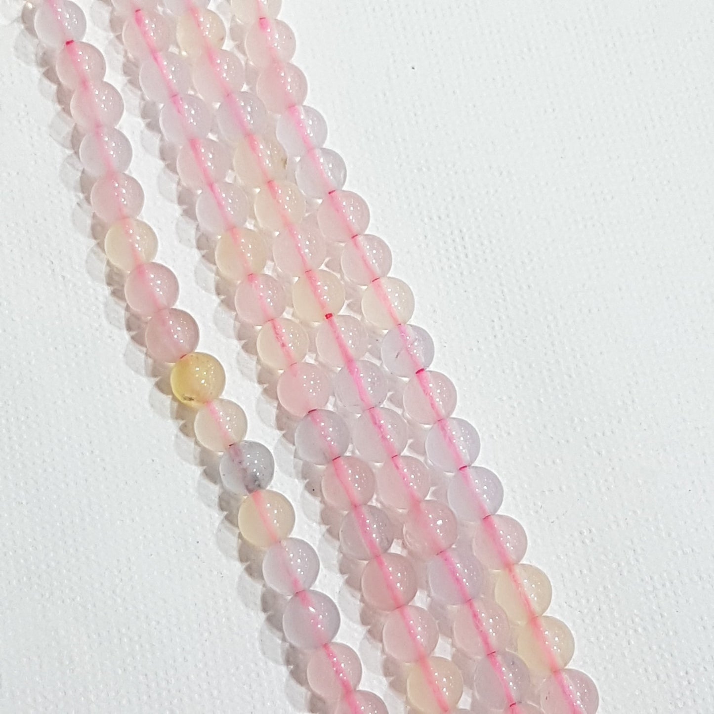 6mm Chalcedony Gemstone Beads