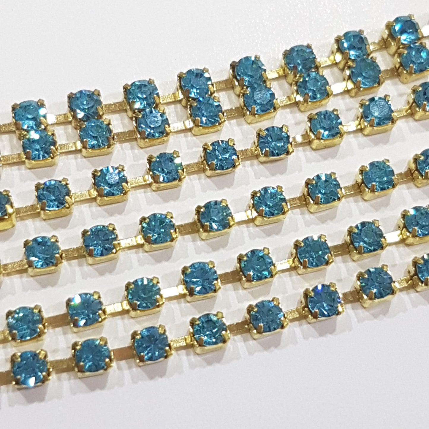 Aqua Bohemica Preciosa Rhinestone Chain ss8