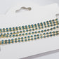 Aqua Bohemica Preciosa Rhinestone Chain ss10