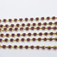 Fuchsia Preciosa Rhinestone Chain ss8
