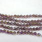 6mm Purple AB Glass Bicones