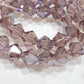 8mm Purple AB Glass Bicones