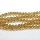 8mm Golden AB Glass Bicones