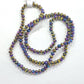 AB Rainbow Crystal Rondelles Approx 147 beads
