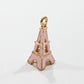 4pc Pink Enamel Eiffel Tower Charms