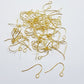 50pc Gold Nickel Free Earring Hooks