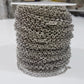 1M Silver Rolo Belcher Chain