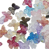 20pc Mixed Glass Butterflies