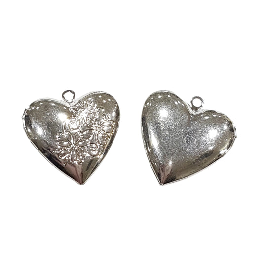 Silver Heart Locket