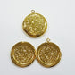 Round Gold Locket