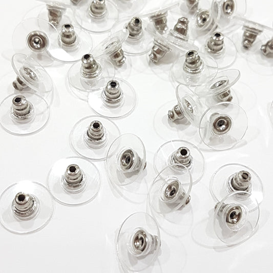 30pc Stainless Steel Earring Backs