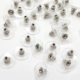 30pc Stainless Steel Earring Backs