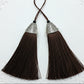 2pc Long Red Tassels