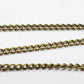 1M Antique Bronze Curb Chain