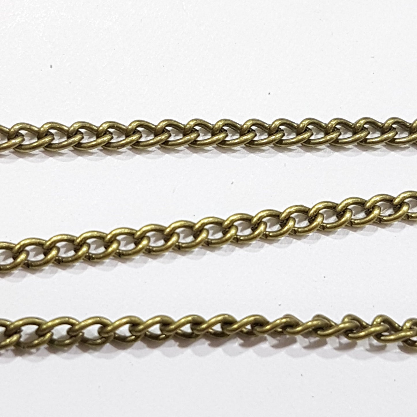 1M Antique Bronze Curb Chain