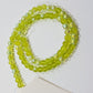 80pc 4mm Green AB Glass Beads
