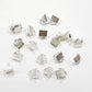 20pc Silver Ribbon End Crimps