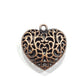 Copper Heart Pendant